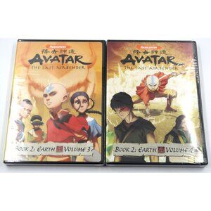 AVATAR - The Last Airbender: Book 2 Earth Volume 3 & 4 DVD | Brand New